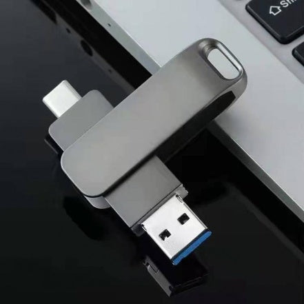Kingston USB-C metal flash drive compact portable design