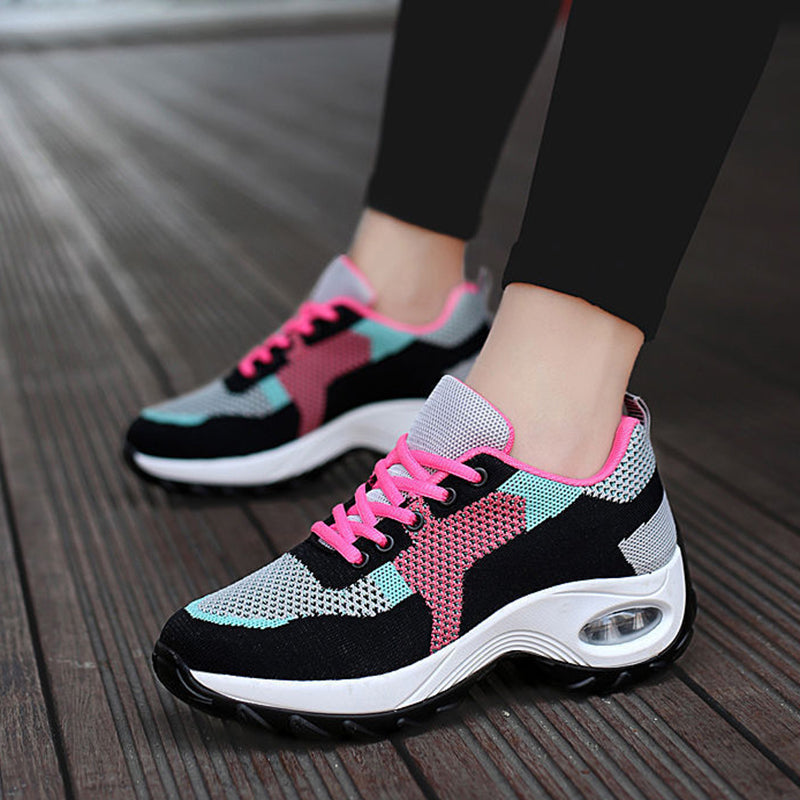 Women’s Mesh Slip-On Air Cushion Sneakers