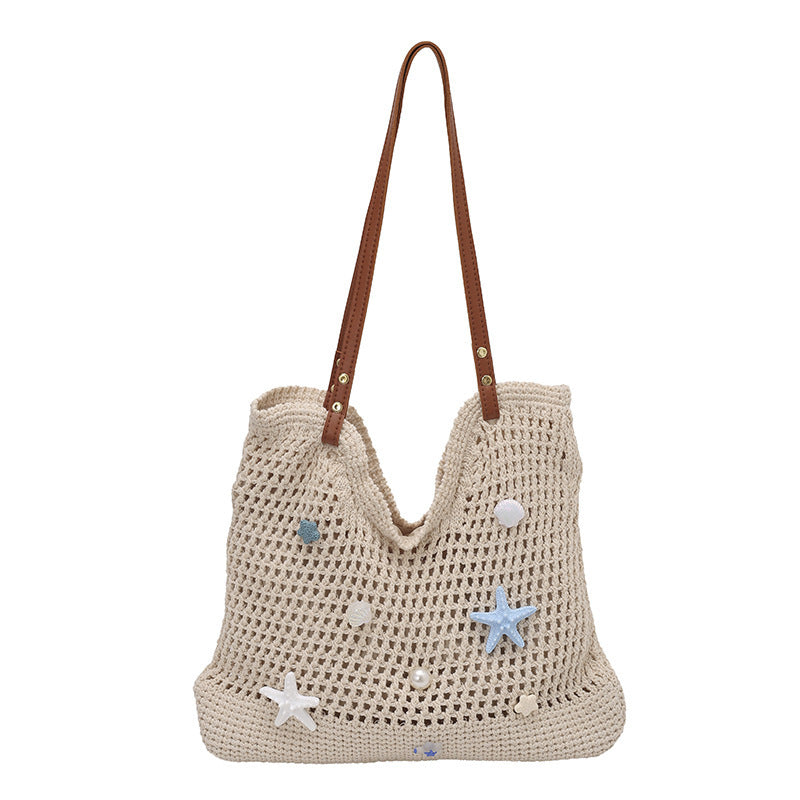 Finiks Gravity | Woven Straw Shoulder Bag | Product image 5