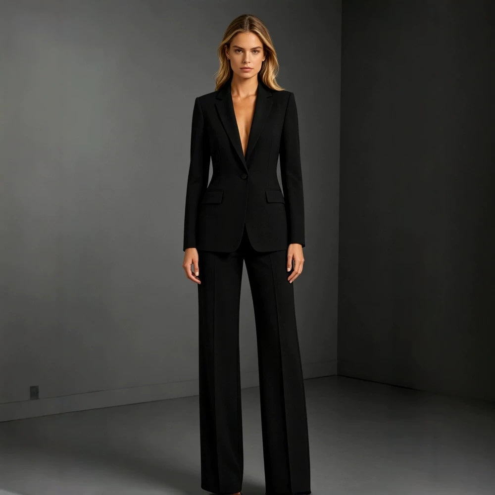 Finiks Gravity | Slim-Fit Blazer & Dress Pants Two-Piece Suit Set | Product image 6