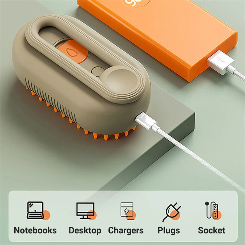Finiks Gravity | 3-in-1 Electric Steam Pet Grooming Brush | Product image 9