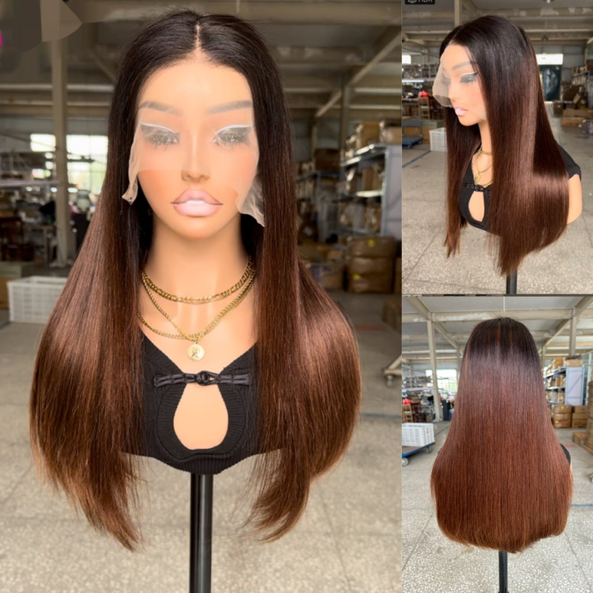 Finiks Gravity | 100% Human Hair Curly Lace Front Wig with 200% Density | Product image 4