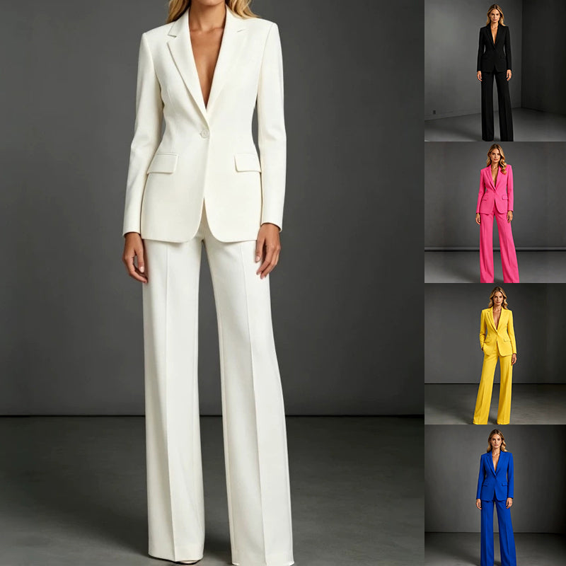 Finiks Gravity | Slim-Fit Blazer & Dress Pants Two-Piece Suit Set | Product image 1