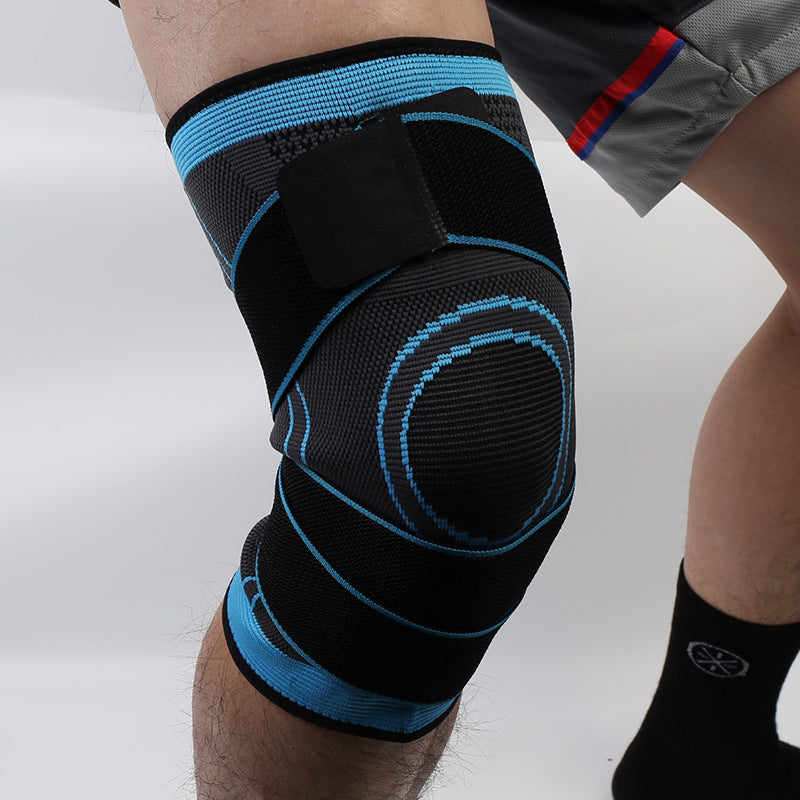 Adjustable Sports Knee Support Sleeve with Compression Straps
